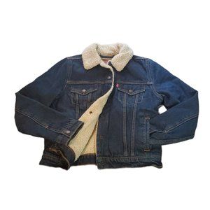Levi's sherpa-lined denim jacket